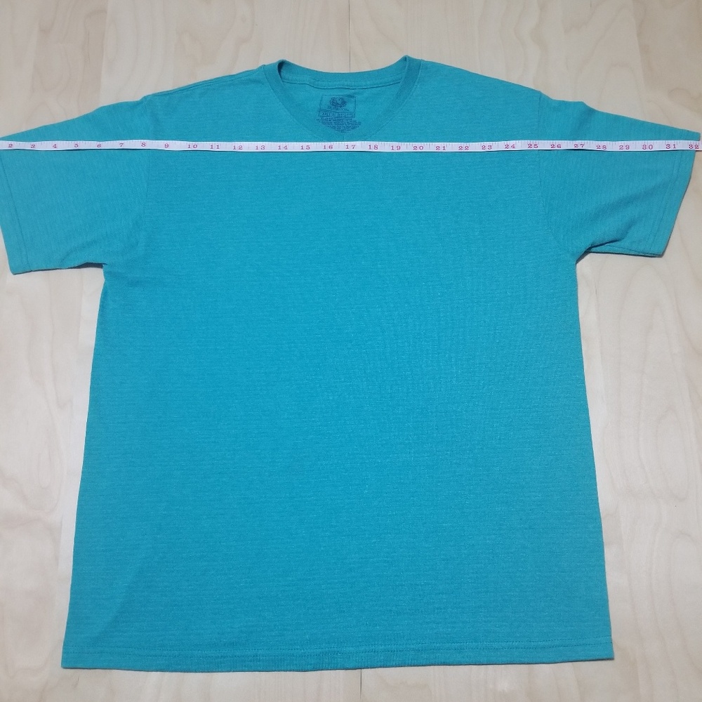 Turquoise basic T-shirt